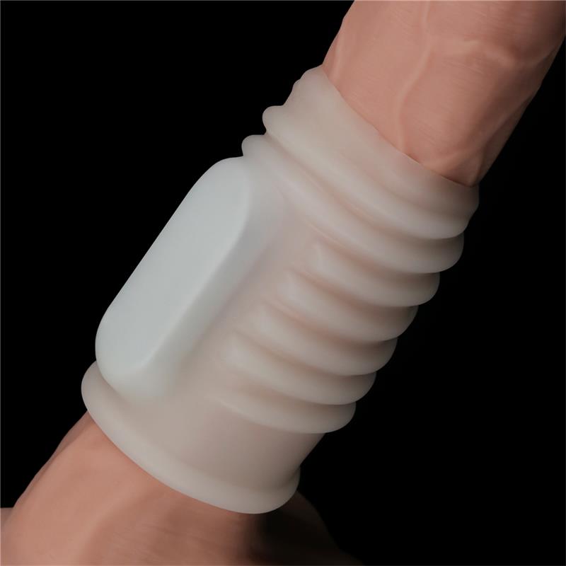 LOVETOY - VIBRATING PENIS SLEEVE SPIRAL KNIGHTS