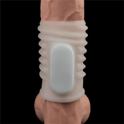 LOVETOY - VIBRATING PENIS SLEEVE SPIRAL KNIGHTS