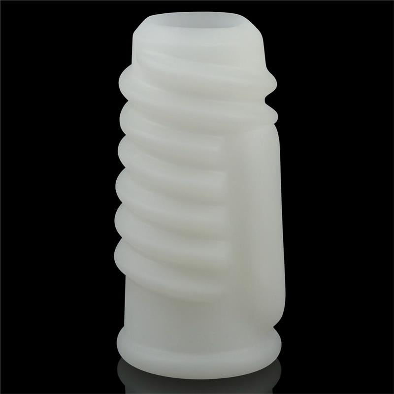 LOVETOY - VIBRATING PENIS SLEEVE SPIRAL KNIGHTS