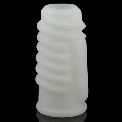 LOVETOY - VIBRATING PENIS SLEEVE SPIRAL KNIGHTS