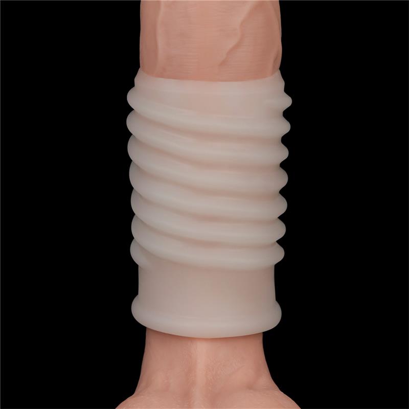 LOVETOY - VIBRATING PENIS SLEEVE SPIRAL KNIGHTS