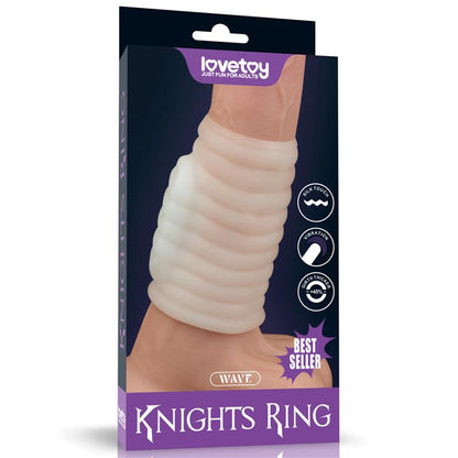 LOVETOY - VIBRATING PENIS SLEEVE WAVE KNIGHTS