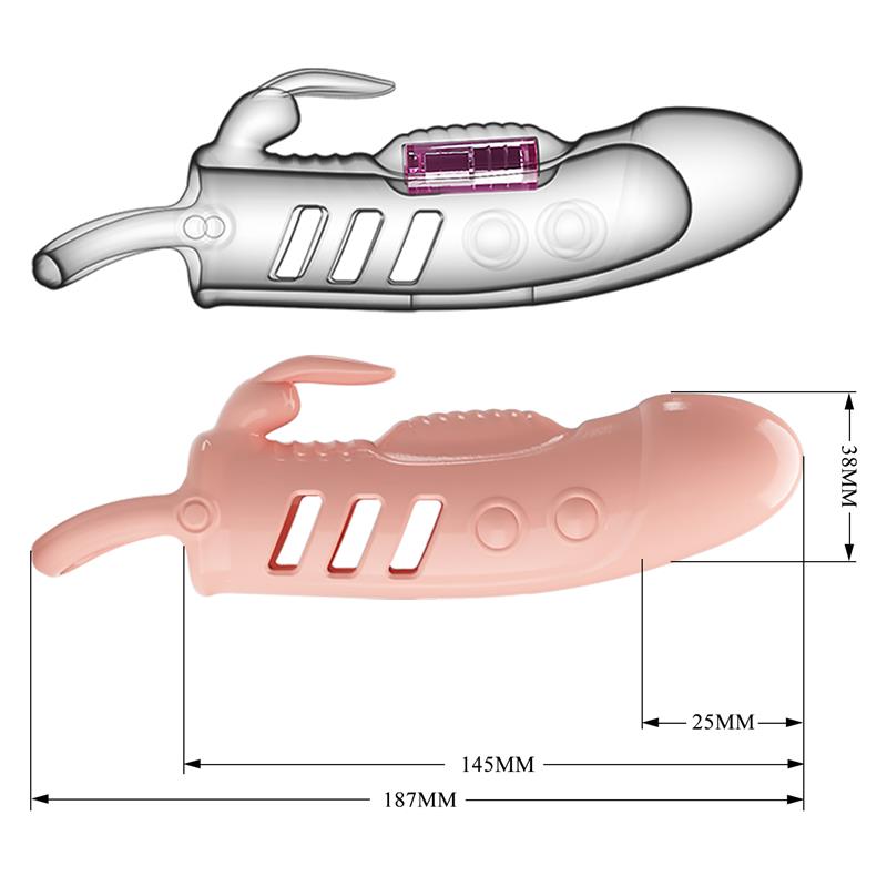 PRETTYLOVE - VIBRATING PENIS SLEEVE