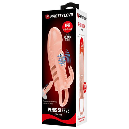 PRETTYLOVE - VIBRATING PENIS SLEEVE