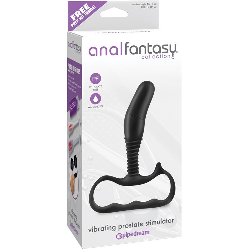 ANAL FANTASY COLLECT. - VIBRATING PROSTATE STIMULATOR BLACK