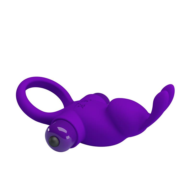 PRETTYLOVE - VIBRATING RABBIT COCK RING