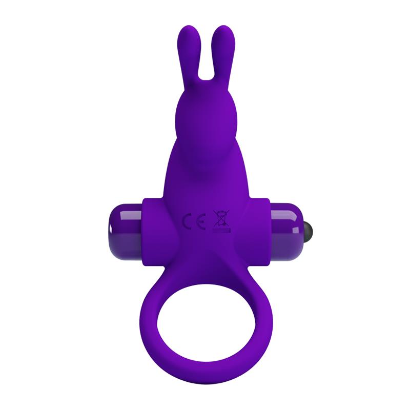 PRETTYLOVE - VIBRATING RABBIT COCK RING