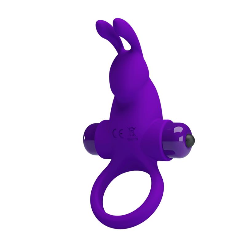 PRETTYLOVE - VIBRATING RABBIT COCK RING