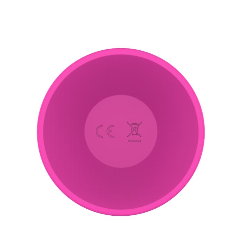 A-GUSTO - VIBRATING REALISTIC DILDO SILICONE PINK
