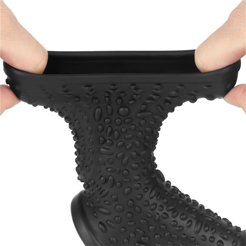 LOVETOY - VIBRATING RING FOR PENIS AND SCROTUM DRIP KNIGHTS