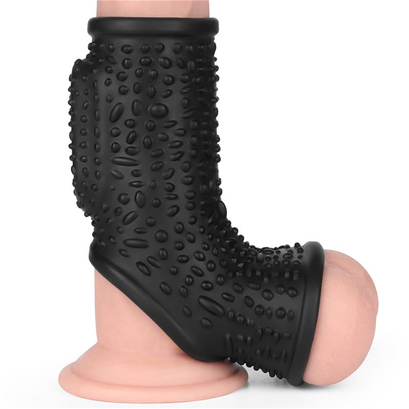 LOVETOY - VIBRATING RING FOR PENIS AND SCROTUM DRIP KNIGHTS