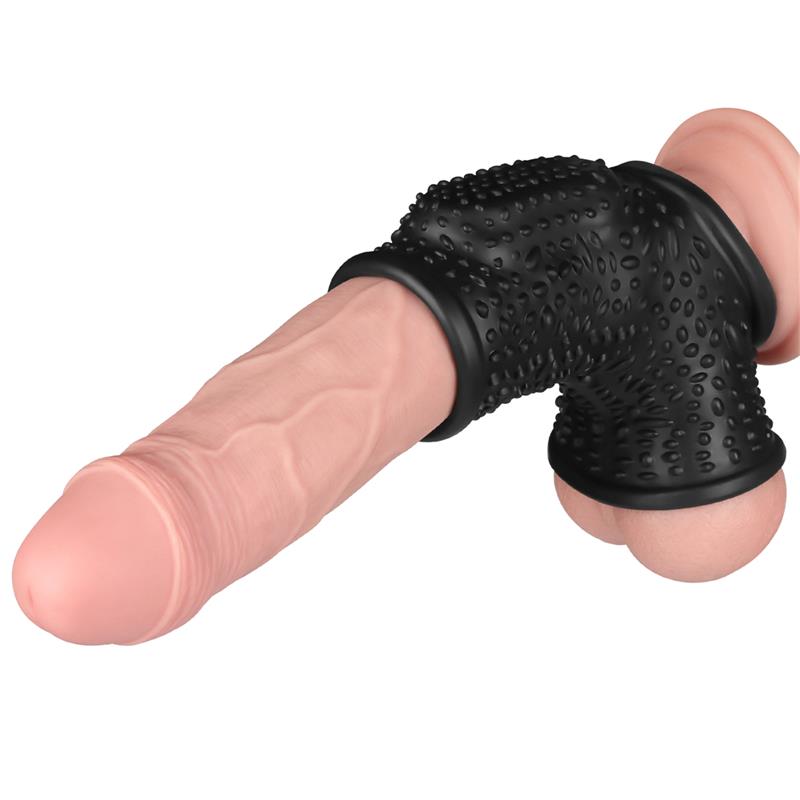 LOVETOY - VIBRATING RING FOR PENIS AND SCROTUM DRIP KNIGHTS