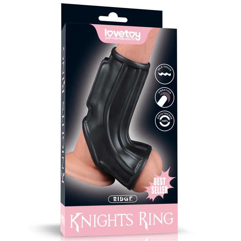 LOVETOY - VIBRATING RING FOR PENIS AND SCROTUM RIDGE KNIGHTS
