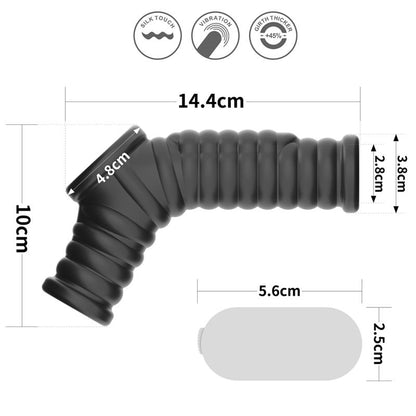 LOVETOY - VIBRATING RING FOR PENIS AND SCROTUM WAVE KNIGHTS