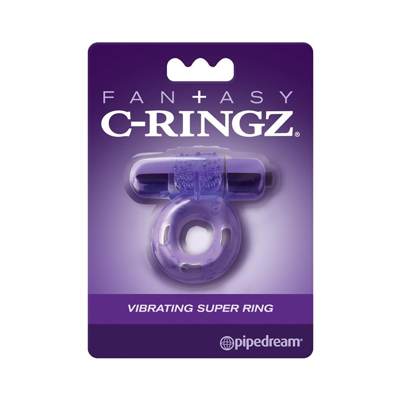 FANTASY C-RINGZ - VIBRATING RING PURPLE