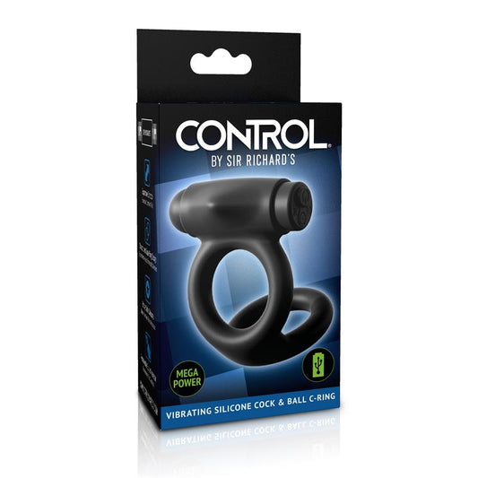 SIR RICHARDS - VIBRATING RING SILICONE RECHARGABLE CONTROL VIBRATING
