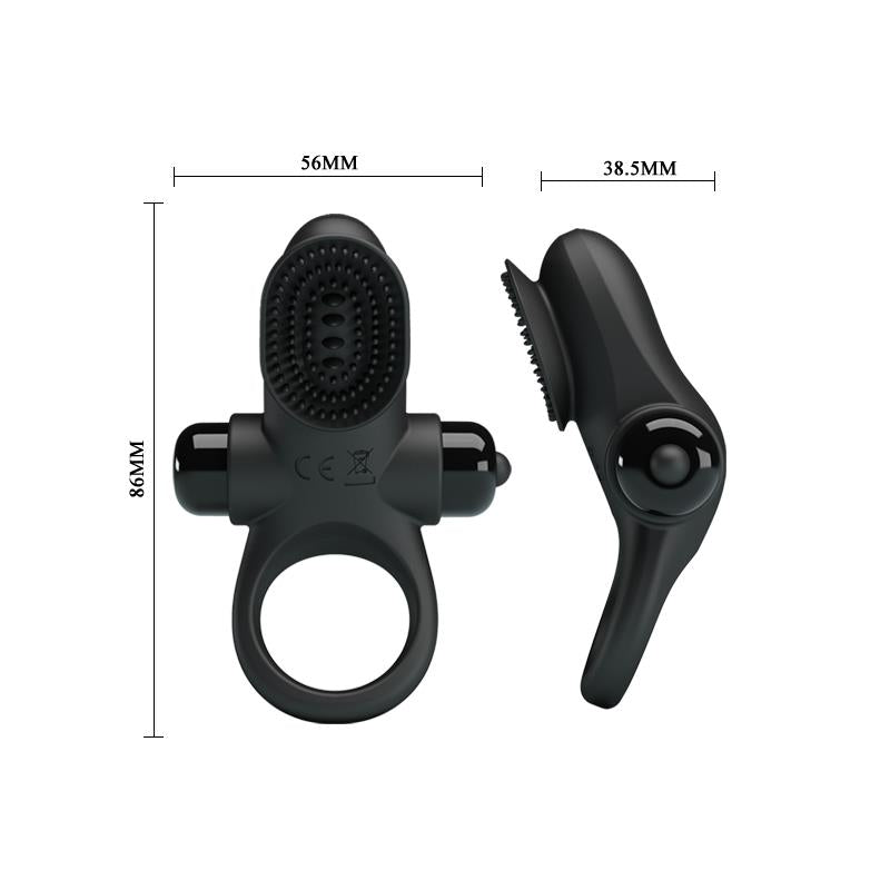 PRETTYLOVE - VIBRATING RING VIBRATING PENIS RING II