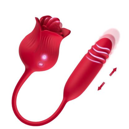 URBAN SKY - VIBRATING ROSE WITH THRUSTING AND LICKING  USB