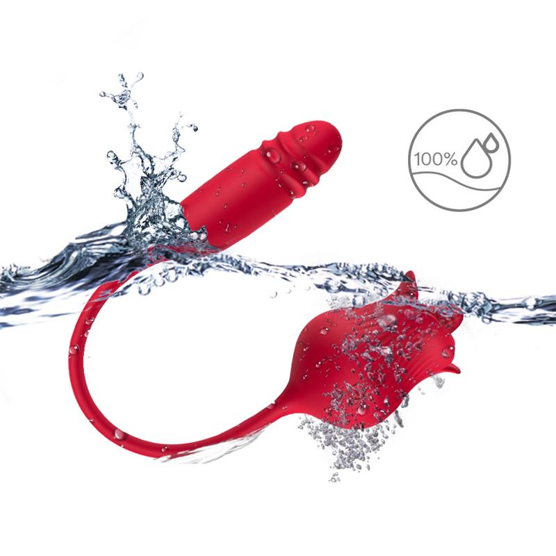 URBAN SKY - VIBRATING ROSE WITH THRUSTING AND LICKING  USB