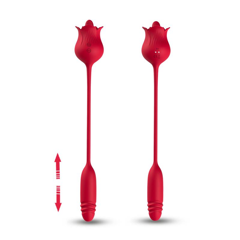 URBAN SKY - VIBRATING ROSE WITH THRUSTING AND LICKING  USB
