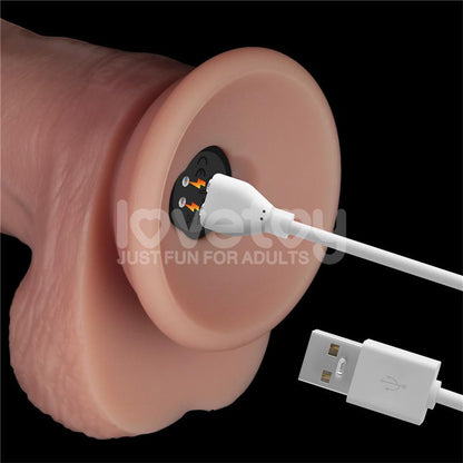 LOVETOY - VIBRATING SLIDING SKIN PRO II SILICONE 10