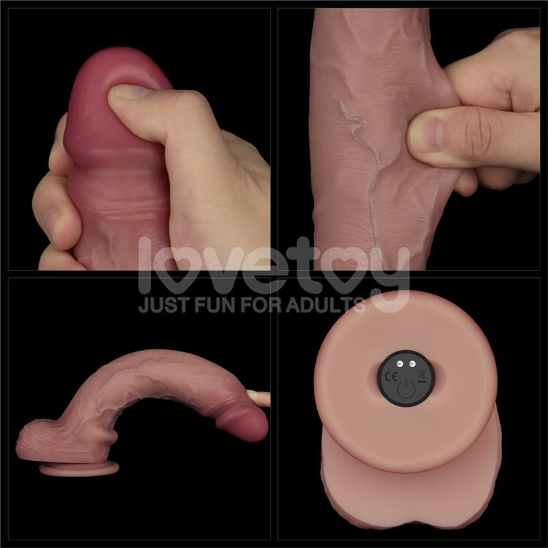 LOVETOY - VIBRATING SLIDING SKIN PRO II SILICONE 10