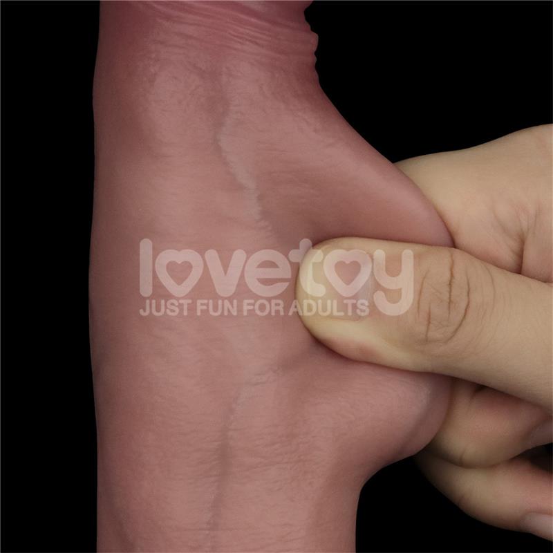 LOVETOY - VIBRATING SLIDING SKIN PRO II SILICONE 8.5