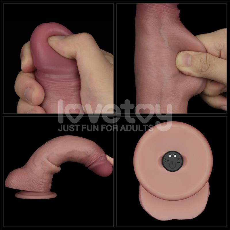 LOVETOY - VIBRATING SLIDING SKIN PRO II SILICONE 8.5