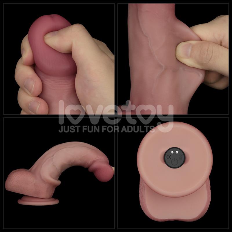 LOVETOY - VIBRATING SLIDING SKIN PRO II SILICONE 8