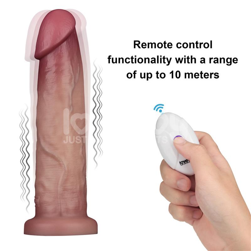 LOVETOY - VIBRATING SLIDING SKIN PRO II SILICONE 9