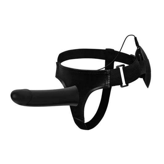 PRETTY LOVE - VITO STRAP ON WITH HOLLOW DILDO AND VIBRATION 17.3 CM