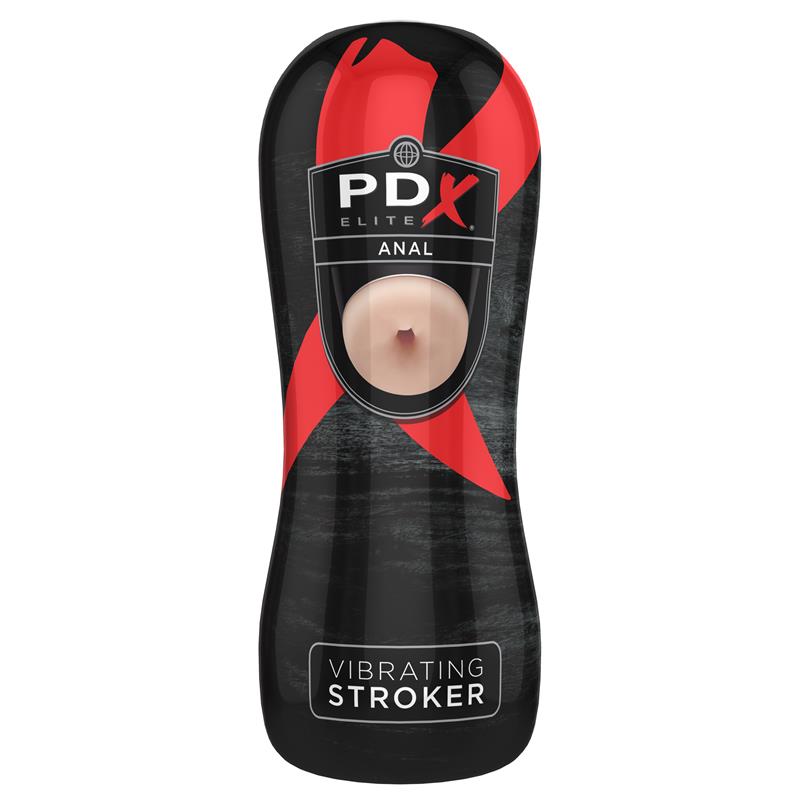 PDX ELITE - VIBRATING STROKER ANAL
