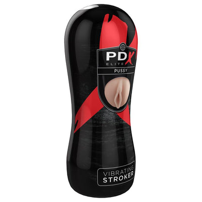 PDX ELITE - VIBRATING STROKER VAGINA
