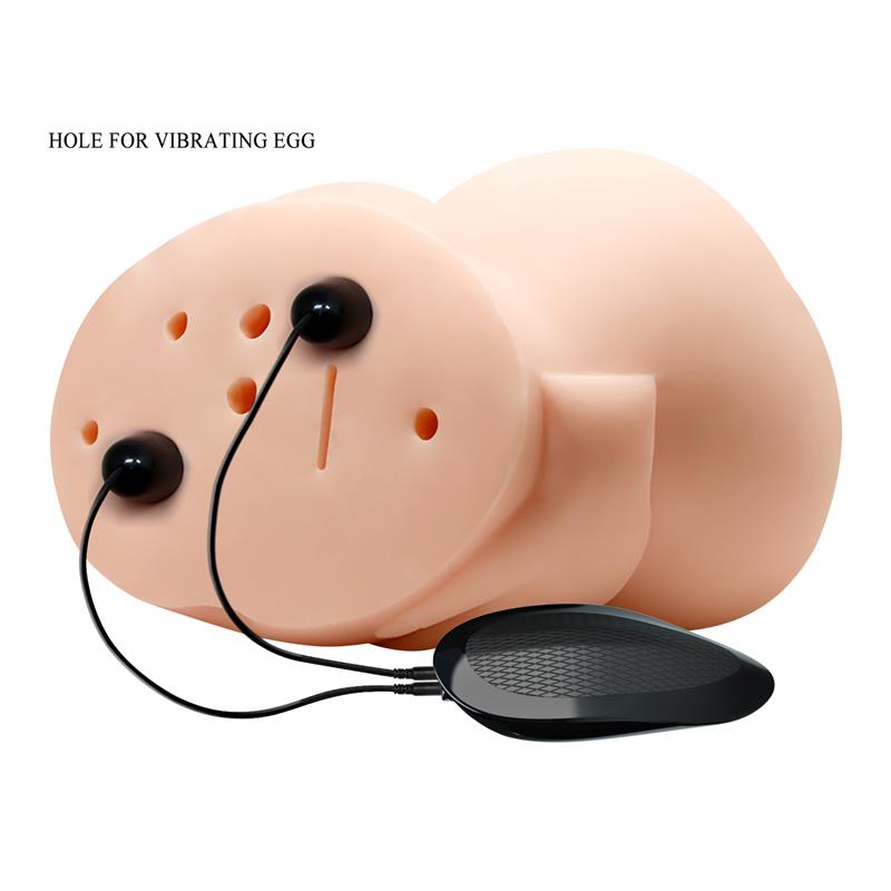 CRAZY BULL - VIBRATING VAGINA AND ASS MASTURBATOR