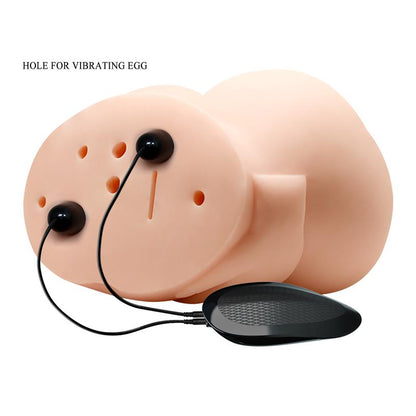 CRAZY BULL - VIBRATING VAGINA AND ASS MASTURBATOR