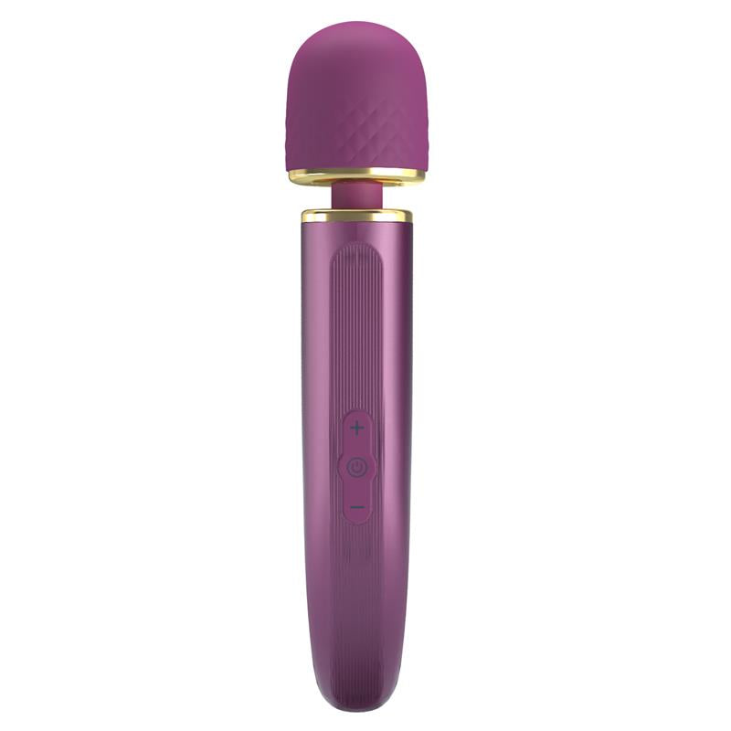 PRETTYLOVE - VIBRATING WAND SILICONA PURPLE