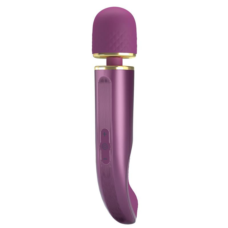 PRETTYLOVE - VIBRATING WAND SILICONA PURPLE