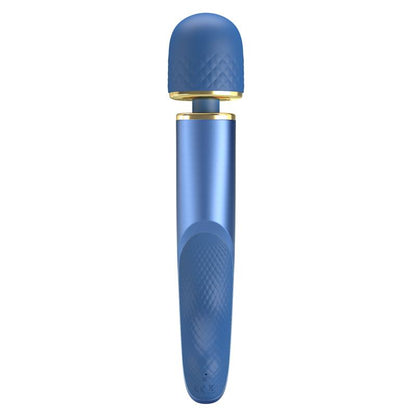 PRETTYLOVE - VIBRATING WAND USB SILICONE BLUE