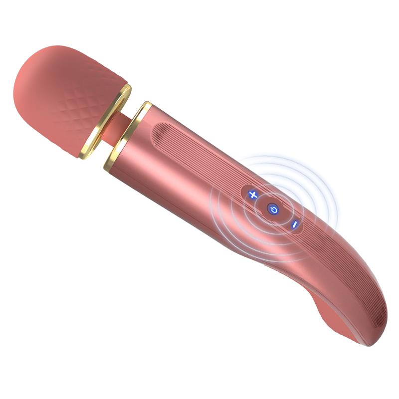 PRETTYLOVE - VIBRATING WAND USB SILICONE PINK