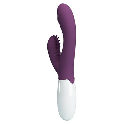 PRETTY LOVE - ANDRE RABBIT VIBRATOR & G-POINT STIMULATOR PURPLE