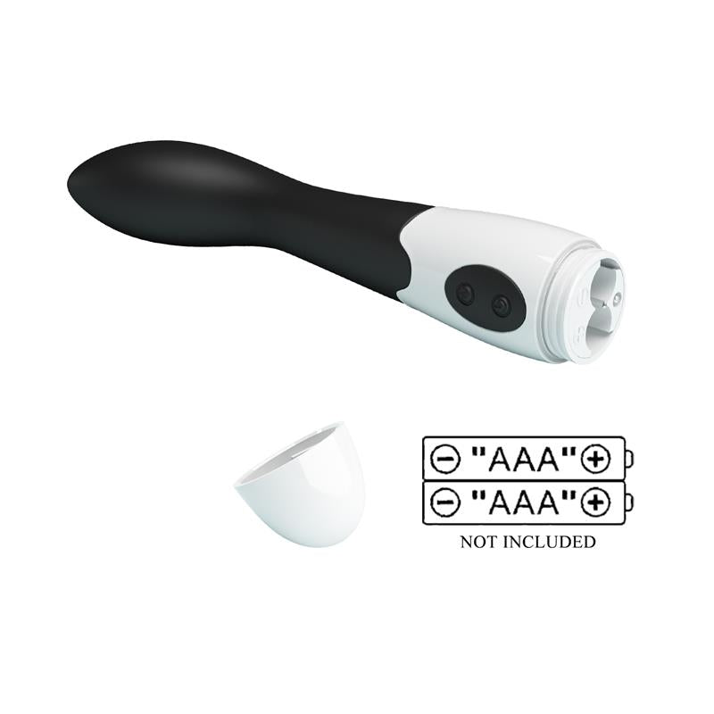 PRETTYLOVE - VIBRATOR BISHOP 30 FUNCTIONS BLACK