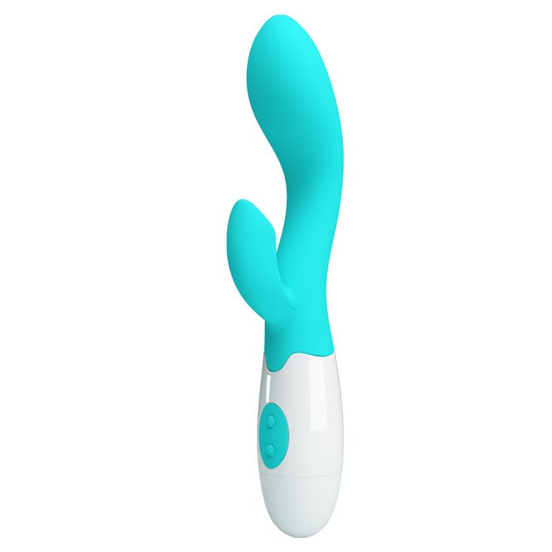 PRETTY LOVE - BRIGHTY G-SPOT VIBRATOR AQUA GREEN