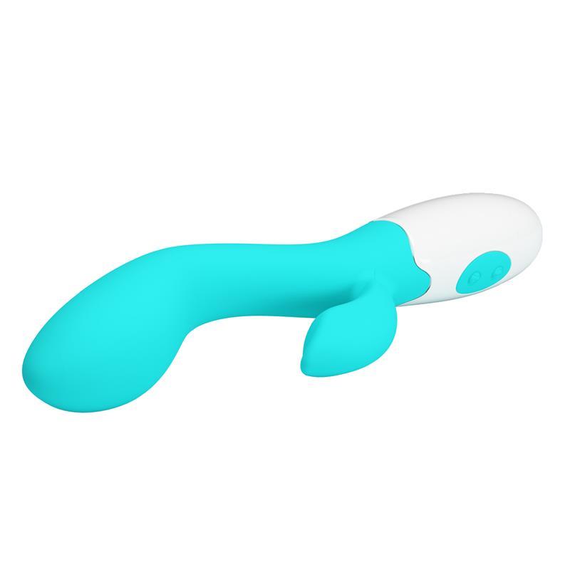 PRETTY LOVE - BRIGHTY G-SPOT VIBRATOR AQUA GREEN