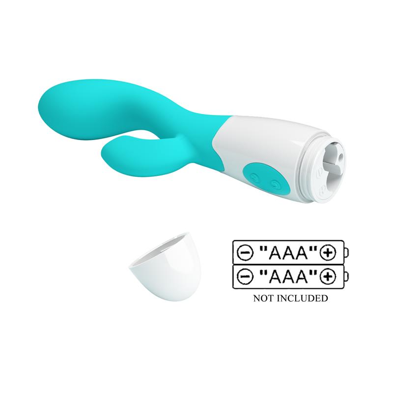 PRETTY LOVE - BRIGHTY G-SPOT VIBRATOR AQUA GREEN