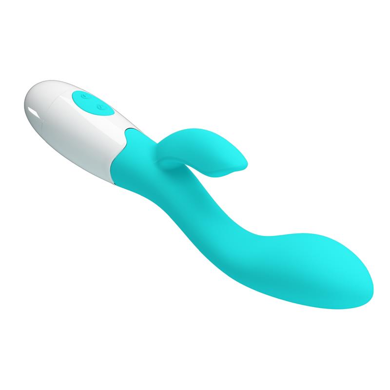 PRETTY LOVE - BRIGHTY G-SPOT VIBRATOR AQUA GREEN