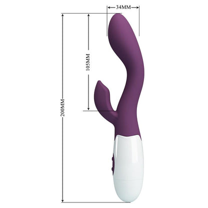 PRETTYLOVE - VIBRATOR BRIGHTY 30 FUNCTIONS PURPLE