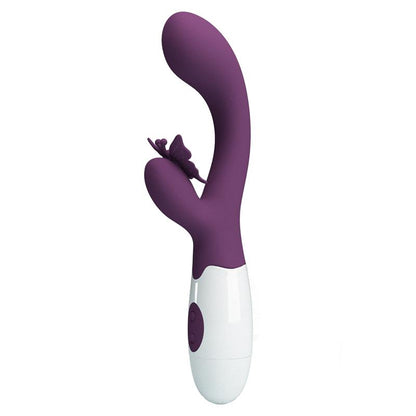 PRETTYLOVE - VIBRATOR BUTTERFLY KISS 30 FUNCTIONS PURPLE
