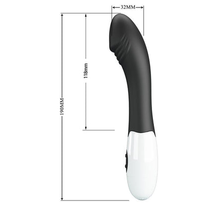 PRETTYLOVE - VIBRATOR ELEMENTAL 30 FUNCTIONS BLACK