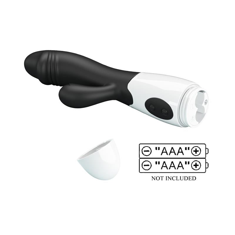 PRETTYLOVE - VIBRATOR SNAPPY 30 FUNCTIONS BLACK