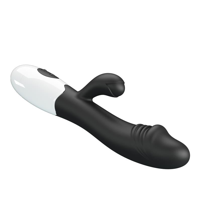 PRETTYLOVE - VIBRATOR SNAPPY 30 FUNCTIONS BLACK